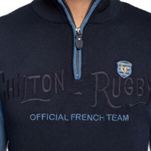 h21407 pull-rugby-france navy3